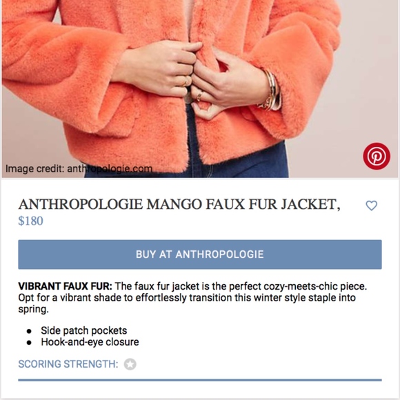 Mango Faux Fur Jacket - Picture 3 of 3